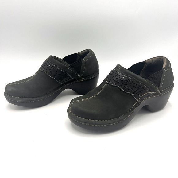 Ariat 10005779 Southlake Brushed Black Leather Mule Clog Size 7.5 - Picture 3 of 11